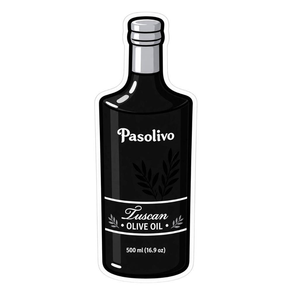 Tuscan Bottle Sticker