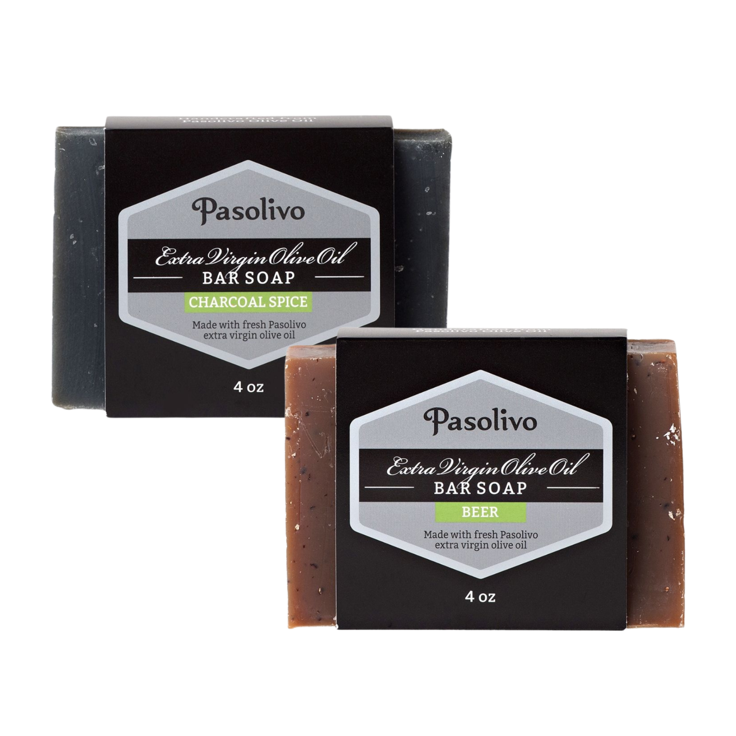Pasolivo Men's Bar Soap Duo 