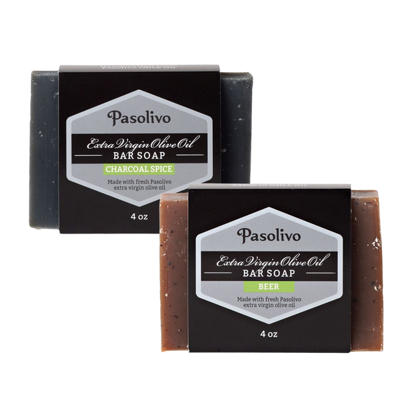 Pasolivo Men's Bar Soap Duo 